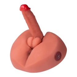 MASTURBATEUR GODE RÉALISTE HONEY AVEC VIBRATION 25 CM