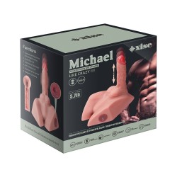MICHAEL GODE RÉALISTE ET MASTURBATEUR ANUS AVEC POUSSÉE 15 CM