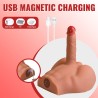 XISE - PEEL DILDO ASS GODE RÉALISTE MASTURBATEUR POSITION FRONTALE AVEC POUSSÉE 17,5 CM