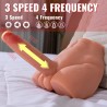XISE - PEEL DILDO ASS GODE RÉALISTE MASTURBATEUR POSITION FRONTALE AVEC POUSSÉE 17,5 CM