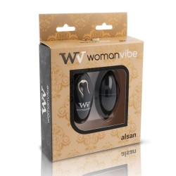 ALSAN EGG TELECOMMANDE NOIR SILICONE NOIR