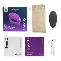SYNC O TÉLÉCOMMANDE VIBRATEUR FLEXIBLE VIOLET