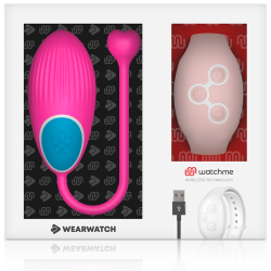 TÉLÉCOMMANDE WATCHME TECHNOLOGIE OEUF FUCHSIA / ROSE
