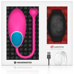 TÉLÉCOMMANDE WATCHME TECHNOLOGIE OEUF FUCHSIA / JET