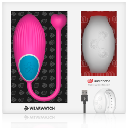 TÉLÉCOMMANDE WATCHME TECHNOLOGIE OEUF FUCHSIA / NIVEO