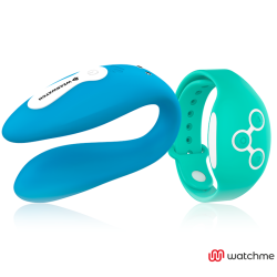 VIBRATEUR WATCHME DOUBLE TECHNOLOGIE INDIGO/EAU DE MER