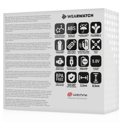 WATCHME VIBRATEUR DOUBLE TECHNOLOGIE FUCHSIA / NEIGE