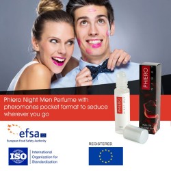 PHIERO NIGHT MAN PARFUM AUX PHEROMONES POUR HOMME AVEC ROLL-ON