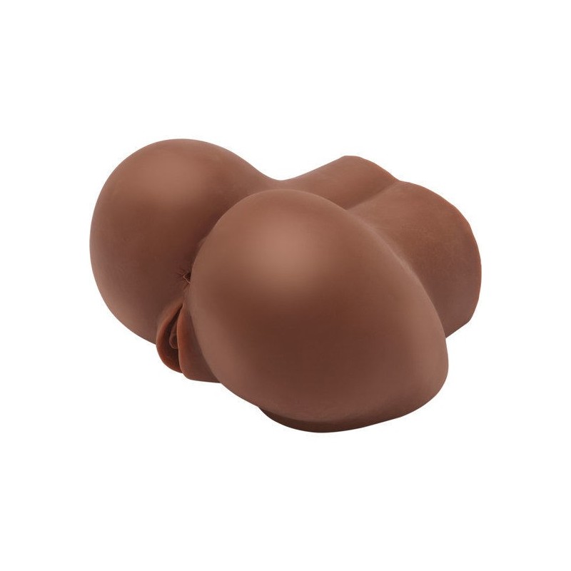 MASTURBATEUR RÉALISTE BIG ASS AVEC VIBRATEUR MARRON