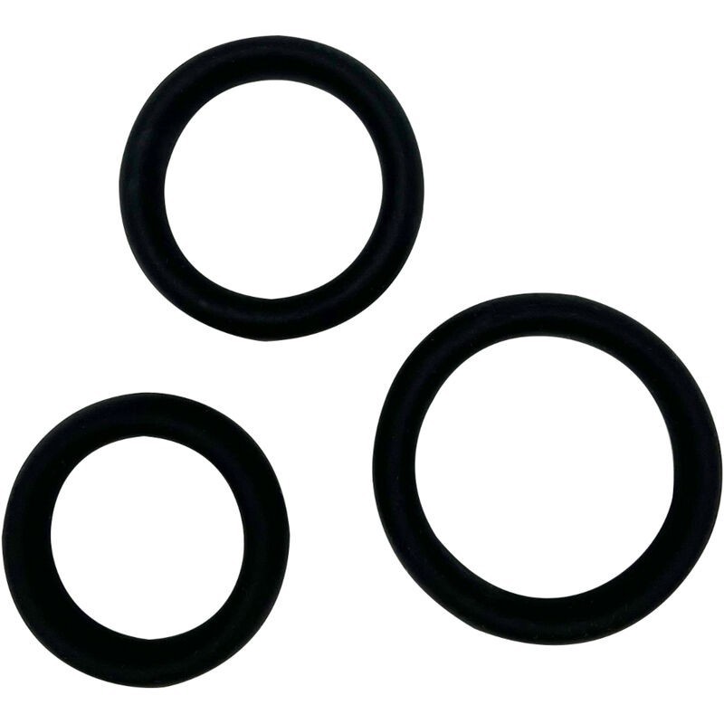 ALIVE : 3 Anneaux de Plaisir Sensuel - Stimulation et Jeu Érotique