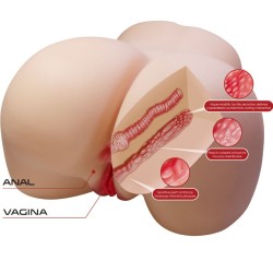 JULIA FESSES FÉMININES RÉALISTES VAGIN ET ANAL
