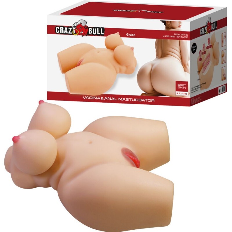 GRACE TORSE FÉMININ RÉALISTE VAGIN ET ANAL GRACE TORSE FÉMININ RÉALISTE VAGIN ET ANAL