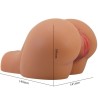 VIBRATEUR KYLIE ASS AVEC TÉLÉCOMMANDE RÉALISTE VAGIN ET ANUS