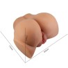 VIBRATEUR EMILIA ASS AVEC VAGIN RÉALISTE ET CHAIR D'ANUS TÉLÉCOMMANDE
