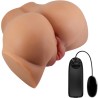 VIBRATEUR EMILIA ASS AVEC VAGIN RÉALISTE ET CHAIR D'ANUS TÉLÉCOMMANDE