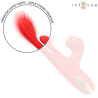 STIMULATEUR DE CLITORIS MULTIFONCTION KATY 4 TÊTES INTERCHANGEABLES ROUGE