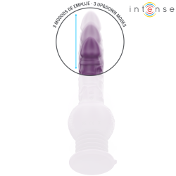 VIBRATEUR MULTIFONCTION TATUM AVEC VIBRATION DE HAUT EN BAS 24 CM VIOLET