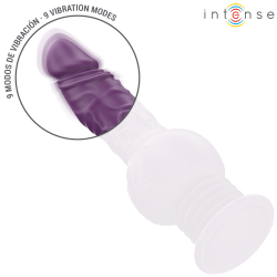 VIBRATEUR MULTIFONCTION TATUM AVEC VIBRATION DE HAUT EN BAS 24 CM VIOLET