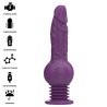 VIBRATEUR MULTIFONCTION TATUM AVEC VIBRATION DE HAUT EN BAS 24 CM VIOLET