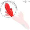 JESSICA VIBRATEUR MULTIFONCTION STIMULATION CLITORIS 24,8 CM ROUGE