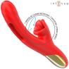 JESSICA VIBRATEUR MULTIFONCTION STIMULATION CLITORIS 24,8 CM ROUGE