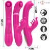 CHRISTINA VIBRATEUR LAPIN MULTIFONCTION 22,5 CM ROSE