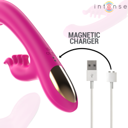 CHRISTINA VIBRATEUR LAPIN MULTIFONCTION 22,5 CM ROSE