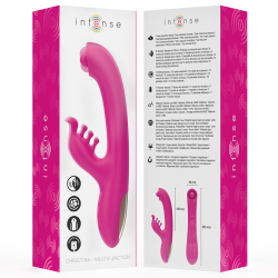 CHRISTINA VIBRATEUR LAPIN MULTIFONCTION 22,5 CM ROSE