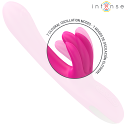 BRITNEY VIBRATEUR LAPIN MULTIFONCTION 23 CM ROSE