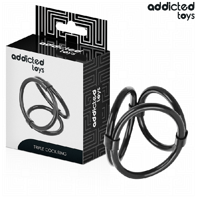 COCKRING PÉNIS TRIPLE COCKRING PÉNIS TRIPLE