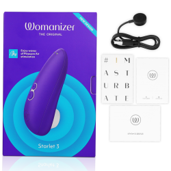 WOMANIZER - STIMULATEUR CLITORAL STARLET 3 INDIGO