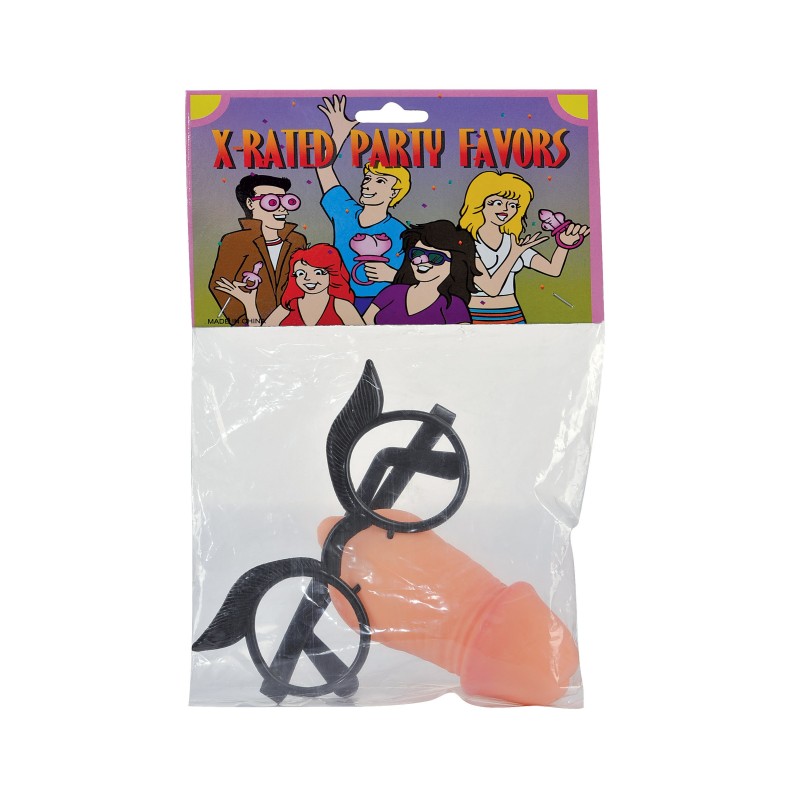 PHONY FACE - LUNETTES PENIS FUN PHONY FACE - LUNETTES PENIS FUN