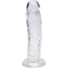 PÉNIS RÉALISTE EMPIRE TRANSPARENT 19,3 CM