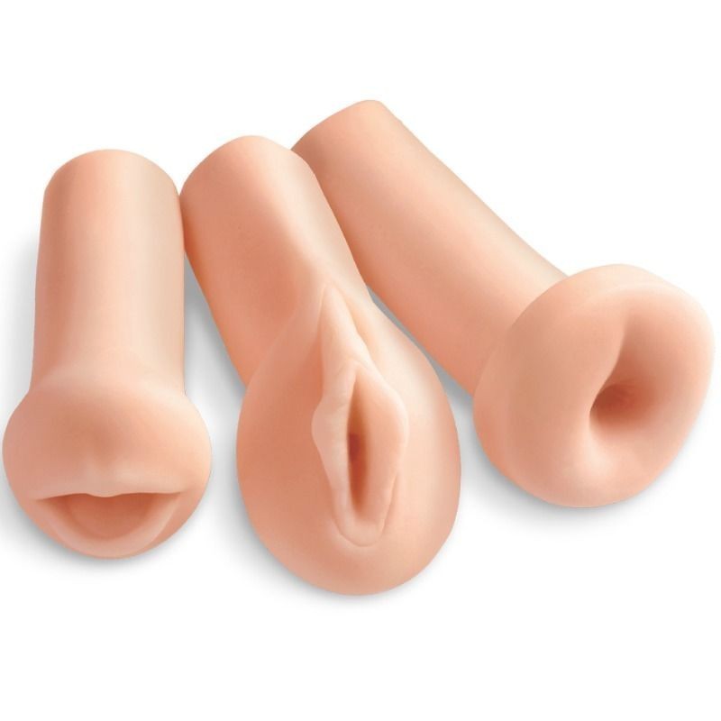 EXTREME TOYZ - KIT 3 TROUS 3 MASTURBATEURS EXTREME TOYZ - KIT 3 TROUS 3 MASTURBATEURS