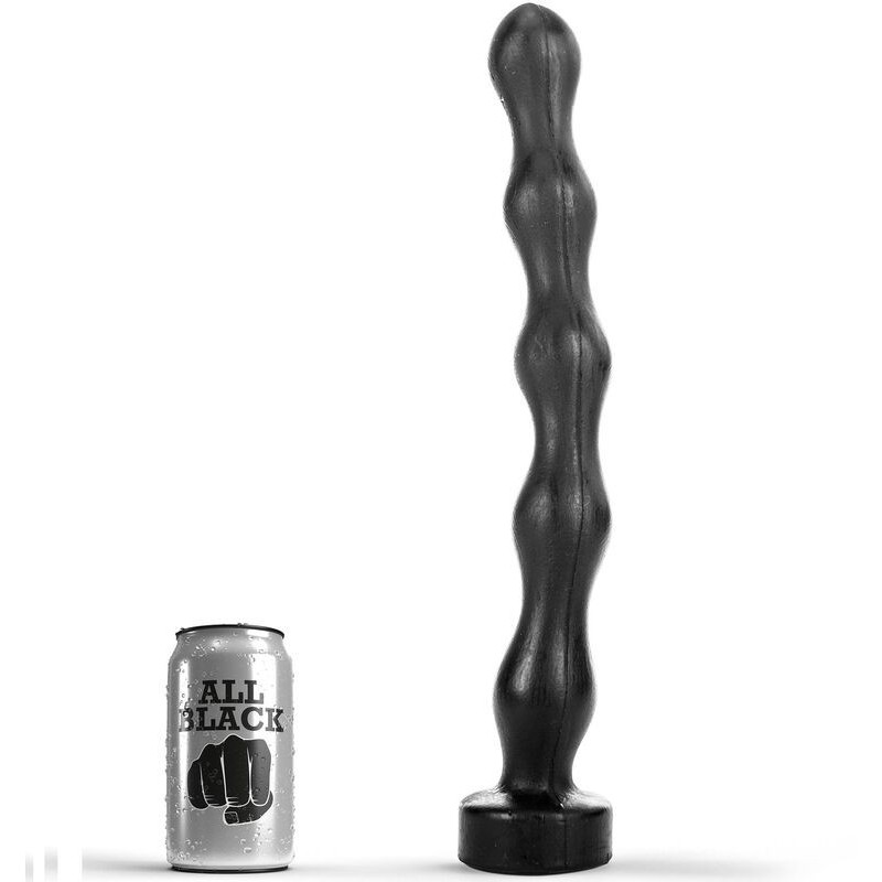 ALL BLACK - BILLES ANAL 41,5 CM ALL BLACK - BILLES ANAL 41,5 CM