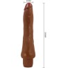 BAILE - VIBRATEUR RÉALISTE DRYADE 25 CM MULÂTRE