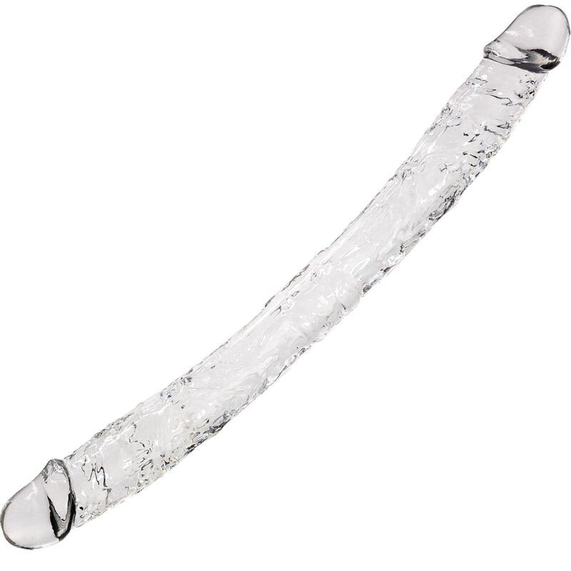 PÉNIS RÉALISTE SUPRÊME TRANSPARENT 38,5 CM