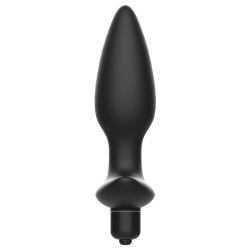 MASSAGER PLUG ANAL AVEC VIBRATION NOIR