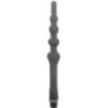 ALL BLACK - DOUCHE ANAL EN PERLES SILICONE 27 CM