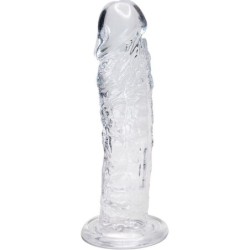 PÉNIS RÉALISTE EMPIRE TRANSPARENT 19,3 CM
