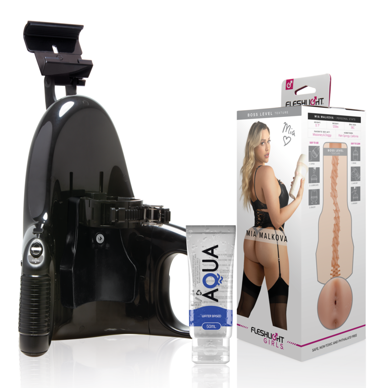 FLESHLIGHT - MIA MALKOVA BOSS LEVEL + LANCEMENT UNIVERSEL + LUBRIFIANT QUALITÉ AQUA 50 ML FLESHLIGHT - MIA MALKOVA BOSS LEVEL + LANCEMENT UNIVERSEL + LUBRIFIANT QUALITÉ AQUA 50 ML