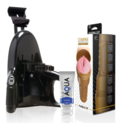 UNITÉ D'ENTRAÎNEMENT PINK LADY STAMINA + LANCEMENT UNIVERSEL + LUBRIFIANT DE QUALITÉ AQUA 50 ML