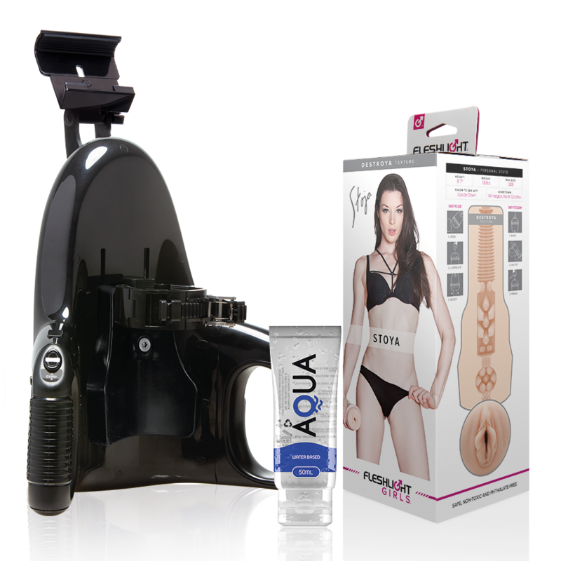 FLESHLIGHT - VAGINA STOYA DESTROYA + LANCEMENT UNIVERSEL + LUBRIFIANT DE QUALITÉ AQUA 50 ML FLESHLIGHT - VAGINA STOYA DESTROYA + LANCEMENT UNIVERSEL + LUBRIFIANT DE QUALITÉ AQUA 50 ML