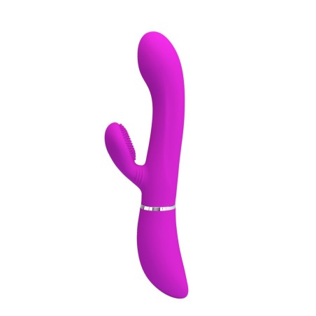 Clitoris Vibrator, vibromasseur rabbit avec doigt stimulant clitoris