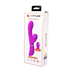 Clitoris Vibrator, vibromasseur rabbit avec doigt stimulant clitoris