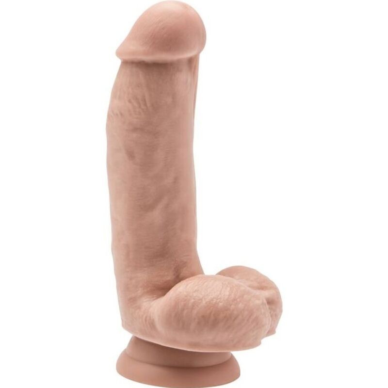 GODE 12 CM AVEC BILLES EN PEAU GODE 12 CM AVEC BILLES EN PEAU