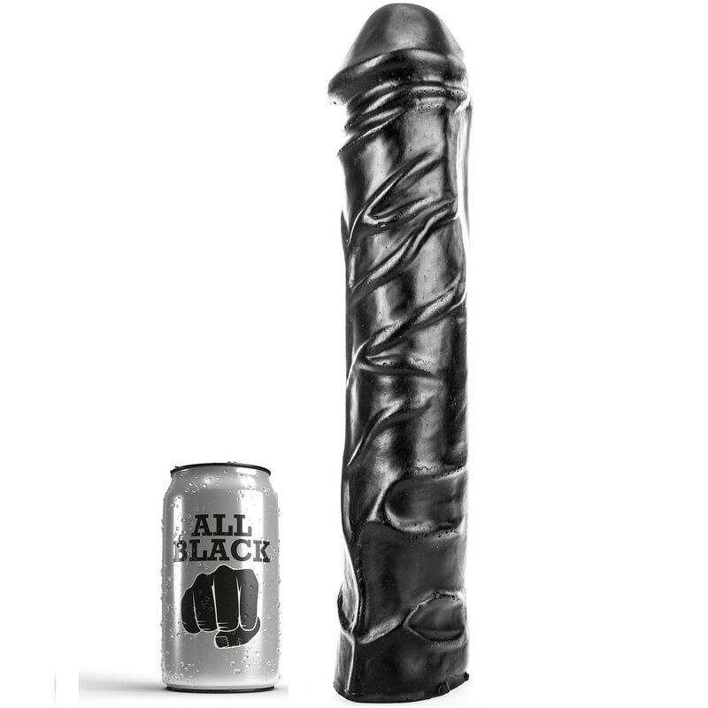 ALL BLACK - GODE GÉANT FISTING DOUX 32 CM ALL BLACK - GODE GÉANT FISTING DOUX 32 CM