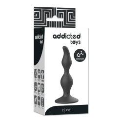 PLUG SEXUEL ANAL 12 CM NOIR