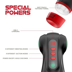 Raven Shadow Sinner – Masturbateur Réalité Augmentée Effet Lumineux