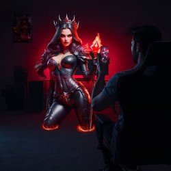 Raven Shadow Sinner – Masturbateur Réalité Augmentée Effet Lumineux